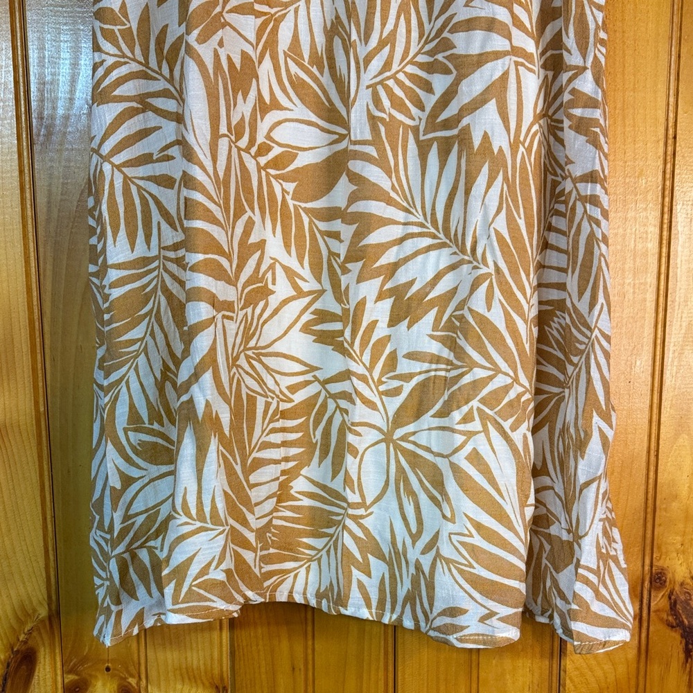 Love Blossom Floral Leaf Print Dress - Picture 9 of 11